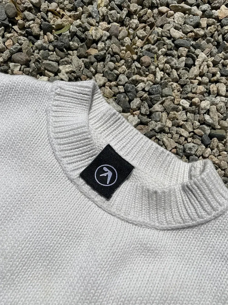 Men's Sweater Y2K Aphex Twin Knit Oversized Pullovers Gothic Jumper Winter Graphic Streetwear Long Sleeve Tops Vintage Clothing (Copy)