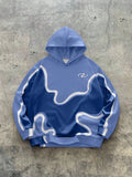The new men's hooded sweatshirt for Spring and Autumn 2025 features a casual comfortable and soft 3D pattern print