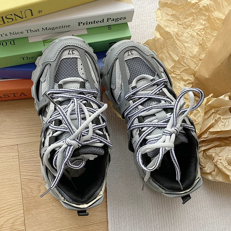 Brand Design Sneakers for Man Fashion New Men's Chunky Sneakers Male Female Dad Shoes Trendy Girls Boys Casual Sports Shoes