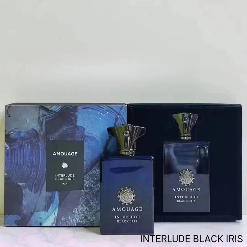Amouage Parfum De Luxe Interlude Men Perfume 100ml Long Lasting Bold Refined Luxurious Oriental Leather Woody Rich Signature
