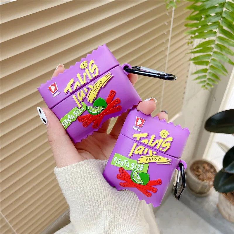 3D Silicone Earphone Case for Airpods 4 2024 Cute Cartoon Headphone Charging Box Cover for Airpods Pro 2 Case for Airpods 1 2 3